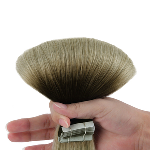 Extensiones de Cabello Chino Remy Liso, Sedoso y Brillante con Cinta Adhesiva para un Peinado Suave - Product Image 2
