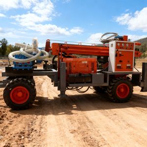200m mobiele waterputboorinstallatie met dieselmotor voor geotechnische exploratie - Product Image 5