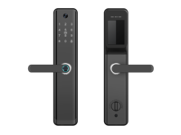 Serrure de porte électrique intelligente pour maison connectée, caméra WiFi, application Tuya, stockage cloud, étanche, alliage de zinc 6068, mortaise pour bois/aluminium