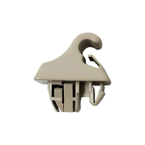 Clip para Visera Solar Smooth Sailing Y58 Beige para Mitsubishi Pajero V73 V77 V93 V97, Gancho de Fijación para Espejo de Maquillaje - Product Image 1