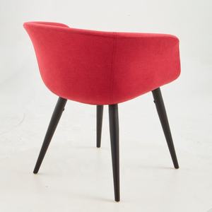 เก้าอี้สำนักงานหุ้มผ้าคุณภาพสูงสไตล์นอร์ดิก เก้าอี้พักผ่อนสำหรับโรงแรม เก้าอี้รับรองแขกสำหรับธนาคาร คาเฟ่ เก้าอี้รับประทานอาหารพร้อม<span class=keywords><strong>ขา</strong></span>โลหะ - Product Image 6