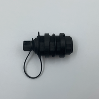 Adaptador de Fibra Óptica Industrial IP68 Impermeable Gtech, Acoplador Mini SC Preconectorizado para Exteriores, FTTH FTTA 5G Base