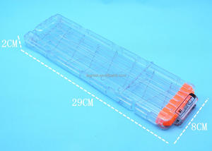 Cargador de 6, 12 o 18 Balas de Plástico ABS Suave, Clip Naranja de Repuesto con Bolsa, Compatible con Pistolas de Juguete - Product Image 5