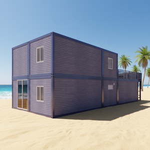 Fabricación de Casas Prefabricadas Modulares de Lujo de 20 pies, de 2 Pisos, Planos de Casas Modulares en Contenedores para Villas - Product Image 3