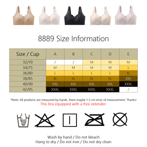 ขายส่ง บราไร้โครง ไซส์ M L XL 2XL 3XL <span class=keywords><strong>BCDE</strong></span> คัพใหญ่ ระบายอากาศได้ดี นุ่มสบาย กระชับทรง ยกกระชับ บราสำหรับสาวอวบ - Product Image 2