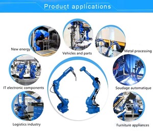 Station de nettoyage de pistolet de soudage robotisé automatique AR1440 avec boîte de vitesses et moteur contrôlés par PLC pour soudage TIG/MIG - Product Image 5