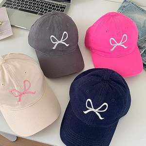 Gorra de Béisbol de Diseño Simple, Ajustable, de Algodón Bordado, para <span class=keywords><strong>Mujer</strong></span>, Estilo Dad Hat, Económica y Personalizable - Product Image 1