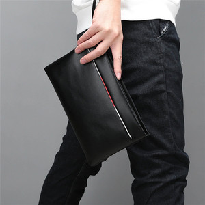 Bolso <span class=keywords><strong>de</strong></span> mano <span class=keywords><strong>de</strong></span> <span class=keywords><strong>hombre</strong></span> <span class=keywords><strong>de</strong></span> negocios personalizado al por mayor, a la moda bolso <span class=keywords><strong>de</strong></span> mano <span class=keywords><strong>de</strong></span> piel sintética, Cartera <span class=keywords><strong>de</strong></span> mano para <span class=keywords><strong>hombre</strong></span> con tarjetero interior - Product Image 2