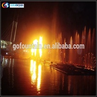 Fontaine à eau, flamme, spectacle, livraison gratuite
