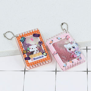 Llavero de resina con estampado de dibujos animados de doble cara personalizado barato llavero de acrílico epoxi transparente con personaje de Anime - Product Image 4