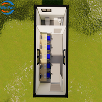 Maison mobile modulaire préfabriquée de luxe WinFair sur remorque, conteneur modulaire en kit pour bureau minier