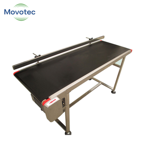 Movotec Langlebiges Edelstahl- & Kohlenstoffstahl-PVC-Bandförderersystem mit Einstellbarer Geschwindigkeit für Lagerlogistik, 1 Jahr Garantie - Product Image 4