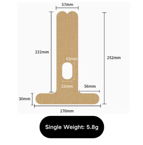Cinta de Kinesiología Elástica Transpirable y <span class=keywords><strong>Pre</strong></span>-cortada, Impermeable, para Alivio del Dolor de Codo, Deportiva, con Muestras Gratis - Product Image 3