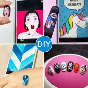 Portable 3D Finger Printing Wifi Intelligent Machine Auto Art Painting Print O2 Nail Art Printer - Product Image 4