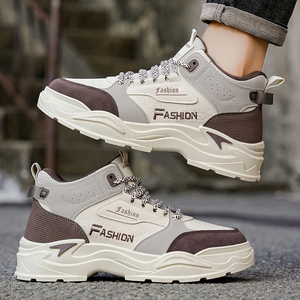 Stivali da Lavoro Alti con Lacci all'Ingrosso, Sneakers Casual alla Moda per Uomo, Scarpe Sportive Autunno/Inverno - Product Image 3