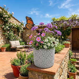 Jardinières modernes <span class=keywords><strong>en</strong></span> ciment géométrique et pots à fleurs <span class=keywords><strong>en</strong></span> béton <span class=keywords><strong>pour</strong></span> la décoration de la maison, du <span class=keywords><strong>jardin</strong></span> et de la cour - Product Image 2