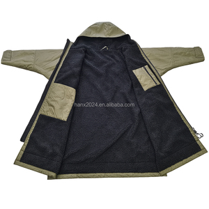 Cambiador Forrado Sherpa Reciclado Verde Palma Camo Albaricoque Talla XS - Product Image 3