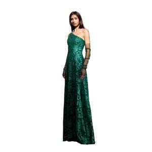 Vestido Largo de Fiesta Elegante de Un Solo Hombro para Mujer, el Más Vendido al por Mayor, Moda Femenina - Product Image 1