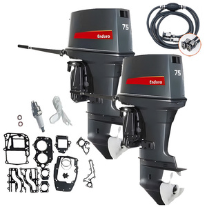 Moteur hors-bord complet E75HMHDL de qualité originale, 75 CV, 2 temps - Product Image 5