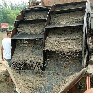 Máquina de lavado de arena de río para minería, equipo de limpieza de arena fabricado con rueda de cangilones - Product Image 4