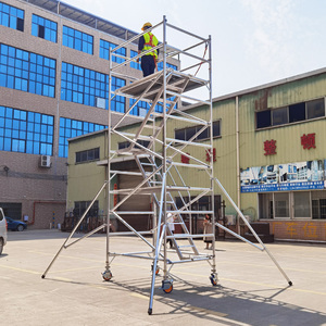Modern Design Aluminium <strong>Scaffold</strong> <strong>Tower</strong> with Wheels Boards and Tool Belts-<strong>Used</strong> Scaffolding Accessories on <strong>Sale</strong> - Product Image 4