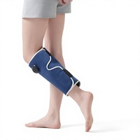 Masseur de compression des jambes sans fil portable avec écran LCD, 6 modes, 3 intensités, enveloppement rechargeable pour les mollets, idéal pour les voyages, la maison et la salle de sport