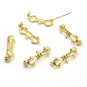 Broche de metal con lazo de aleación de zinc con gancho de seguridad para ropa, bolsos, accesorios de joyería, unisex - Product Image 1