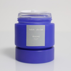 Rỗng Kính mắt Kem Jar rỗng Frosted Glass Jar container màu nắp Mặt Kem chà Glass mỹ phẩm Jar - Product Image 3