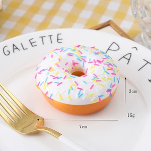 CHENXI Jouets à presser en PU de 7 cm en forme de beignets et pains, à récupération lente, décorations, jouets éducatifs pour enfants - Product Image 5
