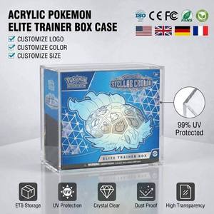   Estuche Acrílico Protector con Tapa Magnética Resistente a los Rayos UV para la Caja de Entrenador Élite TCG: Scarlet & Violet Stellar Crown - Product Image 1