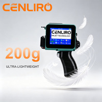 Imprimante à jet d'encre portable CL05P 12,7 mm pour code QR, date, numéro, logo, étiquette