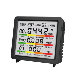 Nouvel instrument de détection de température et d'<span class=keywords><strong>humidité</strong></span> 2026 MT66, détecteur de CO, CO2 et TVOC, connecteur Type-C, modèle <span class=keywords><strong>pour</strong></span> moniteur de qualité de l'air - Product Image 1