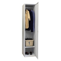 Archivador de Acero de Una Puerta con Puerta de Vidrio, Diseño Moderno, Cerradura Individual, Fácil de Transportar, para Oficina y Hogar, Pequeño