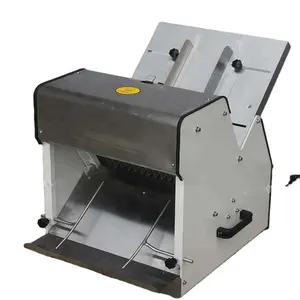 Commercial Used Adjustable Table Top Professional Bread Slicer Toast Loaf Cutter Machine Price