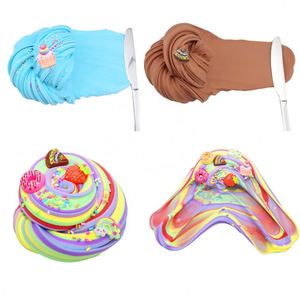 10pcs 6 Colors Fruit Butter Cotton Cloud <b>Slime</b> DIY Kit Air Light Weight Plasticine <b>Set</b> for Ages 5+ - Product Image 5