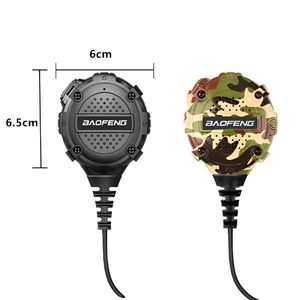 Baofeng ميكروفون أصلي احترافي محمول باليد <span class=keywords><strong>2</strong></span>-دبوس K نوع PTT <span class=keywords><strong>M</strong></span> ميكروفون مكبر صوت الكتف إكسسوارات جهاز اتصال لاسلكي - Product Image 2