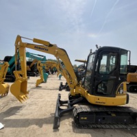 Pelle compacte d'occasion Komatsu PC40MR haute performance avec attache rapide et godet en acier allié, disponible en stock
