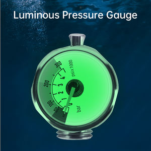 DIDEEP Tuyau de manomètre de plongée haute pression <span class=keywords><strong>SPG</strong></span> 15cm 65cm 80cm avec mousqueton - Product Image 6