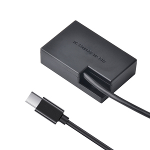 Batterie factice LP-E17 LPE17 E17 avec port Type-C pour appareils photo <span class=keywords><strong>Canon</strong></span> <span class=keywords><strong>EOS</strong></span> 77D 750D <span class=keywords><strong>760D</strong></span> 8000D M3 M5 M6 Rebel T6i T6s Kiss X8i 200D 800D - Product Image 3