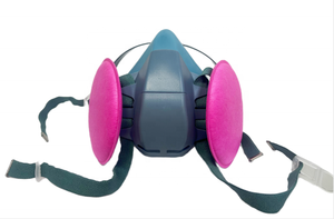 Construction Reusable Silicone Face <strong>Masks</strong> Comfortable and Durable Reusable 3-Layer Filter Cotton <strong>Respirator</strong> for Dustproof - Product Image 2