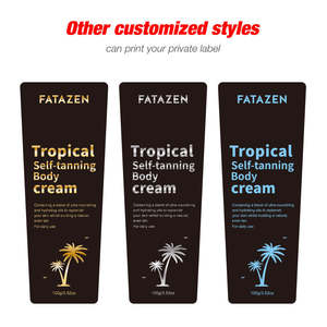 Lotion bronzante instantanée naturelle à marque privée, 3 heures, soin du corps, huile bronzante, soin de la peau, OEM, autobronzant, crème bronzante sans soleil - Product Image 5