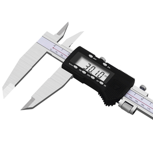 <span class=keywords><strong>Calibrador</strong></span> Digital Hengliang de Acero Inoxidable de Alta Velocidad con Doble Borde y Ranura Extendida para Pies, Alta Precisión de 0.03mm - Product Image 1