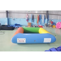 Équipement gonflable de jeux de l'eau de piscine de parc aquatique d'aquapark fait sur commande d'usine