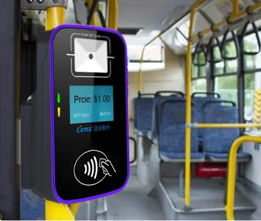 Machine de Bus automatique NFC, pour le paiement automatique des billets de Bus, pour la tiquetage de Bus, 2 unités