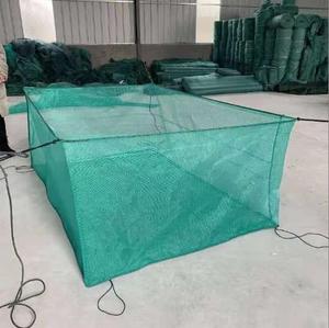 Filet Hapa en PEHD de forme carrée, taille personnalisée, haute résistance, anti-ondes, <span class=keywords><strong>pour</strong></span> aquaculture et élevage de jeunes poissons - Product Image 2