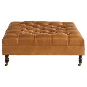 Pufes Otomanos de Cuero de Alta Calidad, Suaves y Cómodos, Construcción Duradera, Diseño Elegante, Perfectos para Sala de Estar - Product Image 5