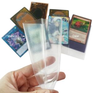 Protège-cartes en plastique pour <span class=keywords><strong>jeu</strong></span> <span class=keywords><strong>de</strong></span> cartes MTG, pochettes pour cartes <span class=keywords><strong>de</strong></span> <span class=keywords><strong>jeu</strong></span>, 69x94 mm, transparentes, mates, pochettes extérieures pour cartes magiques - Product Image 2