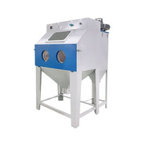 Machine de sablage à pression industrielle pour le nettoyage des surfaces métalliques