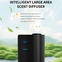 Diffuseur d'huile parfumée intelligente 28W à vente chaude, type grand format, couverture HVAC, distributeur de parfum commercial, hôtels, électrique