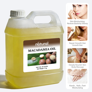 Bulk Naturally Cultivated Australia <strong>Macadamia</strong> Oil , 100% Pure Natural Cosmetic Grade <strong>Macadamia</strong> <strong>Nuts</strong> Oil For Body Skin Hair Care - Product Image 2